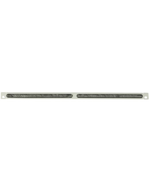 RAO215WH RAO215WH Lanview by Logon 1/2U 19" L BENT, BRUSHED CABLE ORGANIZER PANEL WHITE RAO215WH