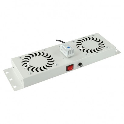 RAF115WH-UK RAF115WH-UK Lanview by Logon 2 FANS, ANALOG THERMOSTAT CONTROL FAN MODULE BUILT-IN UK Plug RAF115WH