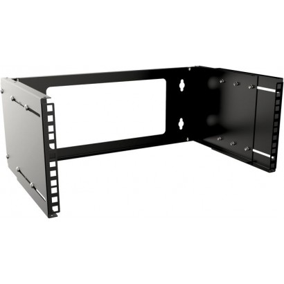 RAR205BL RAR205BL Lanview by Logon 19'' 4U Adjustable Depth Open Frame Rack Wall Mount RAR205BL