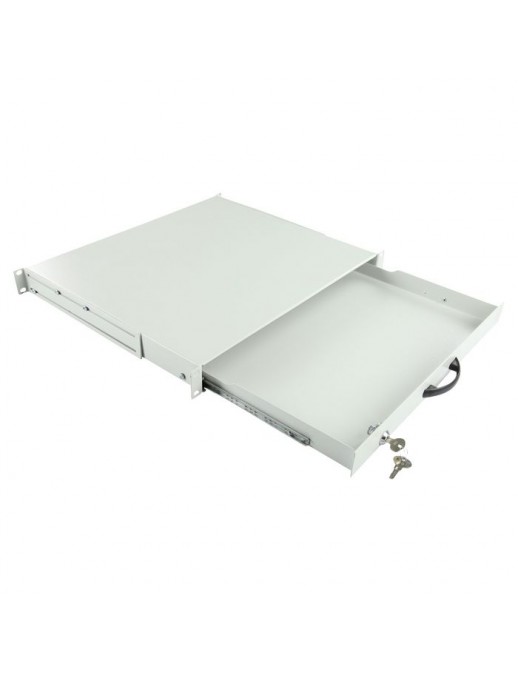 RAD100WH RAD100WH Lanview by Logon 1U 19" KEYBOARD, GENERAL USE, LOCKABLE DRAWER MODULE RAD100WH