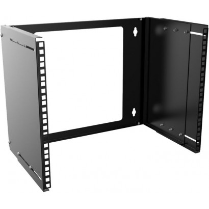RAR220BL RAR220BL Lanview by Logon 19'' 10U Adjustable Depth Open Frame Rack Wall Mount RAR220BL