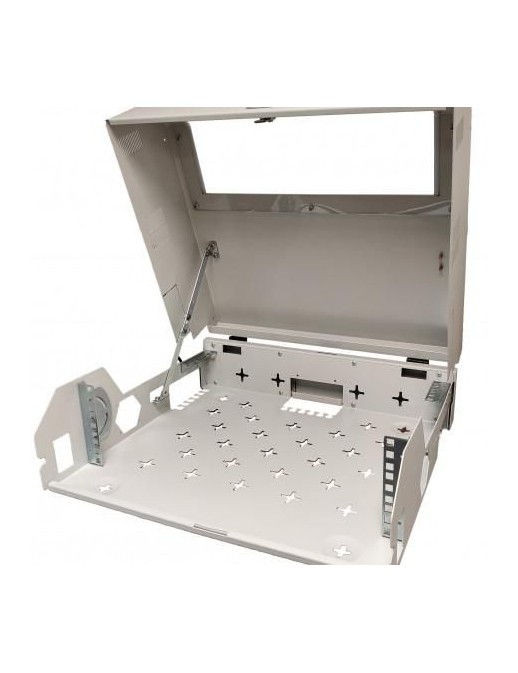 LVR242630 LVR242630 Lanview Assembled 19" Horizontal wall cabinet 3U + 2U light grey H155 X W500 X D475MM