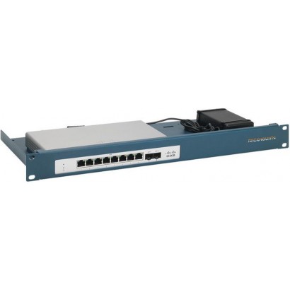 RM-CI-T3 RM-CI-T3 Rackmount IT Mounting bracket - Black - 1U - Cisco Meraki MS120-8 Cisco Meraki