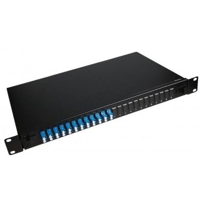 LVO233840 LVO233840 Lanview 24-Port Fibre patch panel mounted with 12 x LC duplex Single Mode connectors