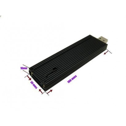 MSUB8002 MSUB8002 CoreParts M.2 PCIe NVME to USB 3.0 Enclosure Type M (Not only B) M.2 PCIe/NVME 30mm, 42mm, 60mm, 80mm MSUB8002