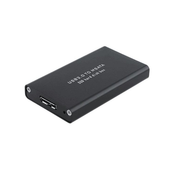MSUB3302 CoreParts mSATA to USB3.0 SSD Enclosure MSUB3302, HDD/SSD enclosure, mSATA, Hot-swap, USB connectivity, Black MSACSC/US MSUB3302 CoreParts mSATA to USB3.0 SSD Enclosure MSUB3302, HDD/SSD enclosure, mSATA, Hot-swap, USB connectivity, Black MSACSC/US