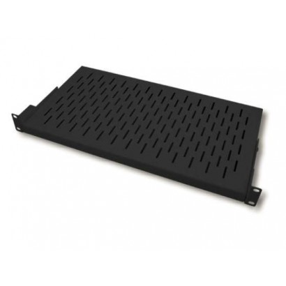 CABSHE19BG1 CABSHE19BG1 MicroConnect Shelf 19- 1U, Depth Adjustable Depth 250mm, Black Grey Adjustment 180-285mm, max. load 1...