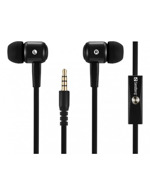 125-62 125-62 Sandberg Speak’n Go In-Earset Black NONE - Only use for non-battery items