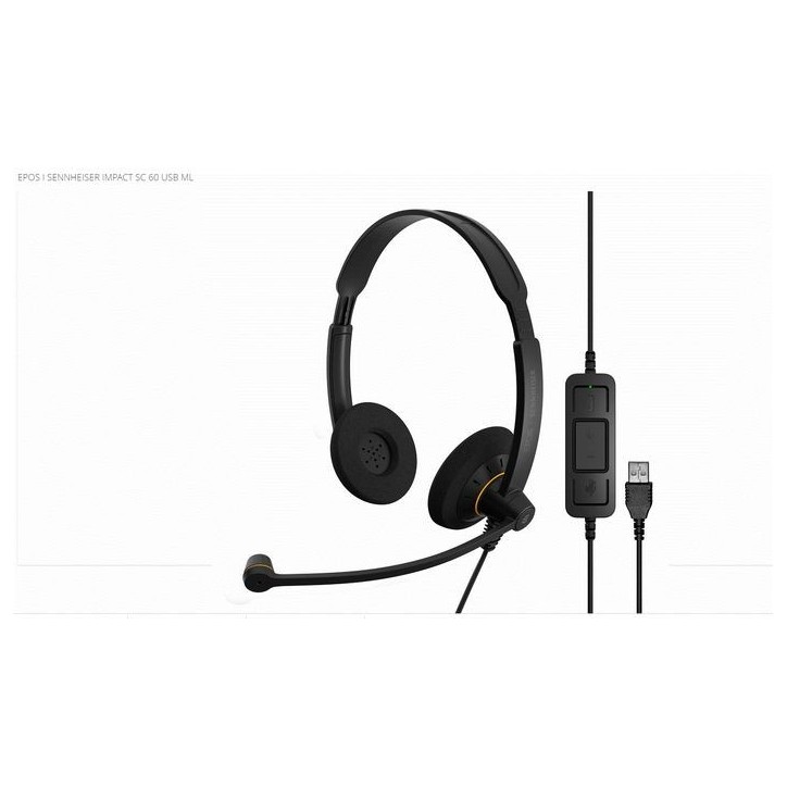 1000551 Sennheiser Impact Sc 60 Usb Ml 1045897