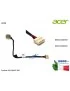 50.GQ4N7.001 Connettore di Alimentazione DC Power Jack ACER Aspire A315-21G (65W) DD0ZASAD000 DD0ZASAD020