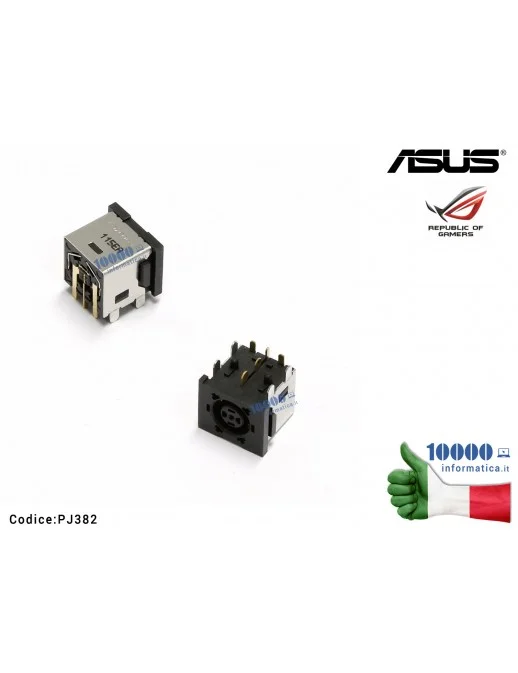 PJ382 Connettore DC Power Jack PJ382 ASUS ROG G750 G750J G750JY G750JX G750JW G750JH G750JM G750JS G750JZ