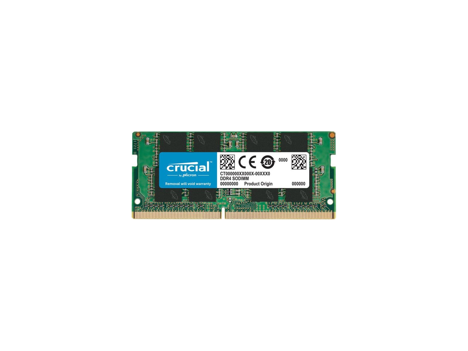 CT16G4SFRA32A CT16G4SFRA32A Crucial 16GB DDR4-3200 SODIMM, CL22, 1.2V, 2048Meg x 64
