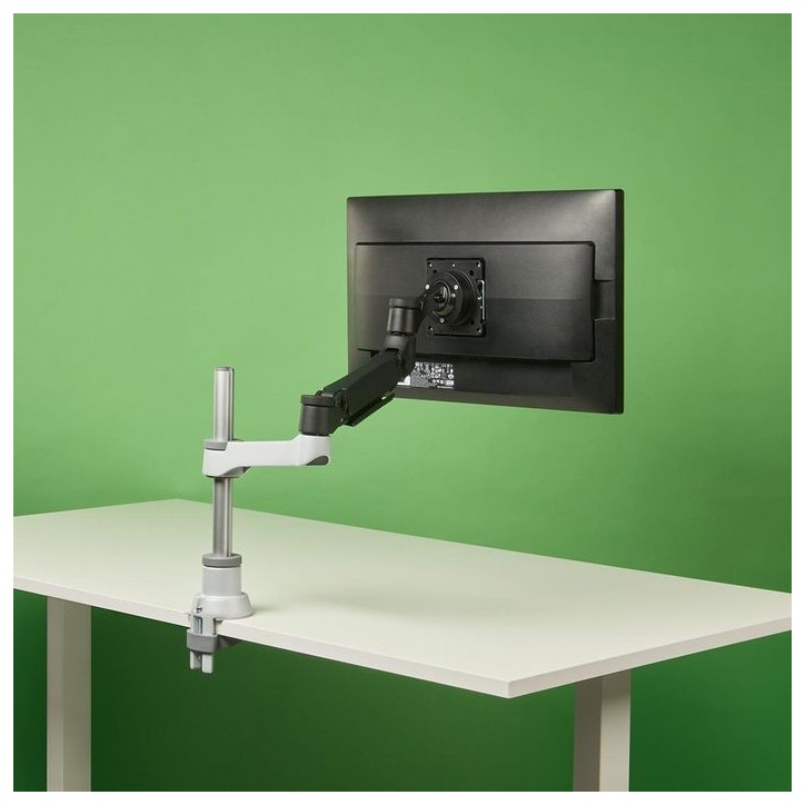 RGOVLCA4SI R-Go Caparo 4 Monitor Arm, gas spring, 3-9 kg, dynamic