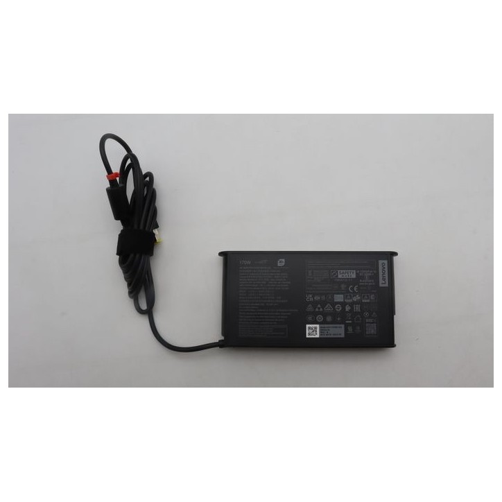 5A11K67849 Lenovo Slim 170W AC adapter, 20V output, 8.5A current, compatible with Lenovo ThinkPad mobile workstations. 01FR124 B