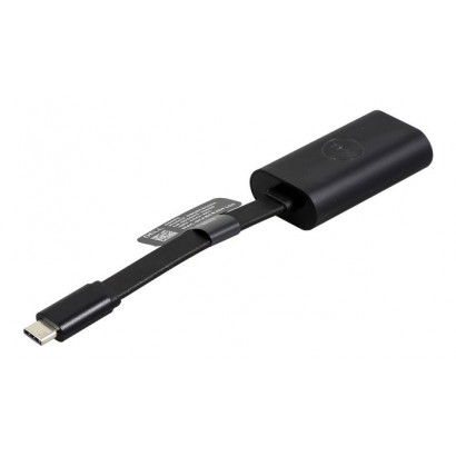 470-ABND 470-ABND Dell Adapter- USB-C to Ethernet (PXE Boot), 10Mb LAN, 100Mb LAN, GigE, 1000 Mbps, Black DBQBCBC064, 0470-AB...