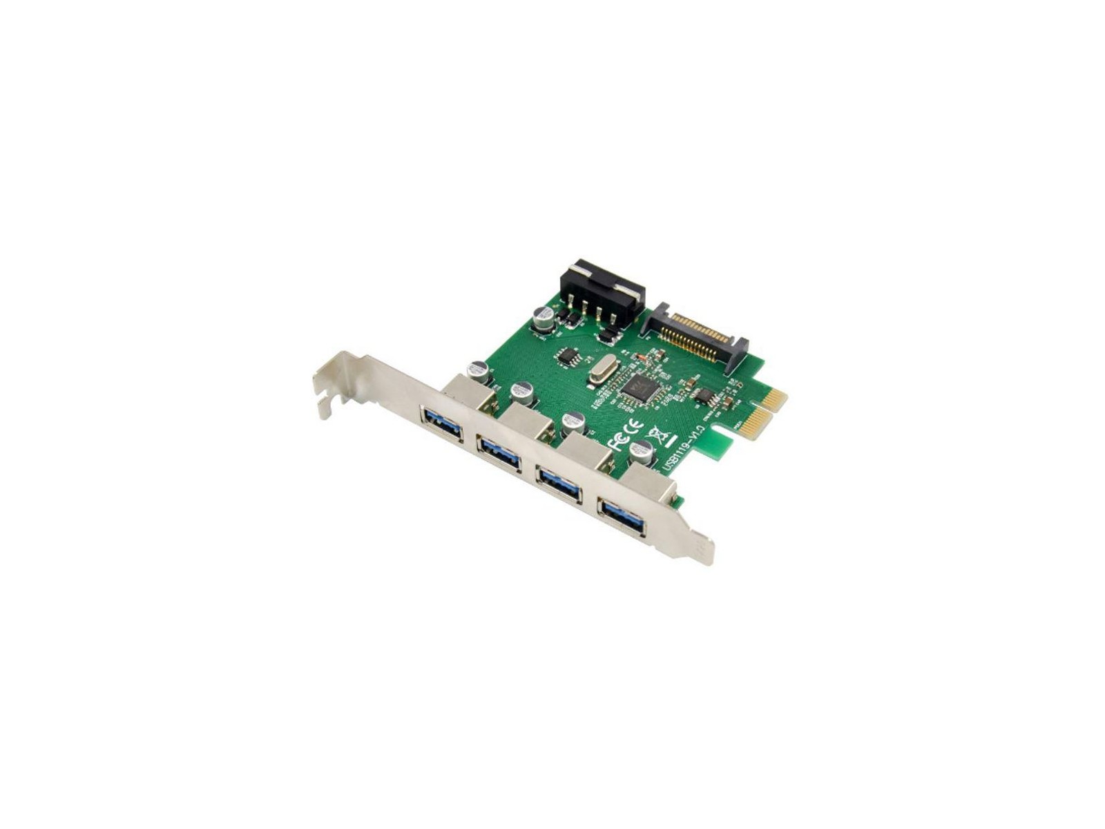 MC-USB3.0-F3B1 MC-USB3.0-F3B1 MicroConnect PCIe USB3.0 3+1 Ports Expansion Card VL805