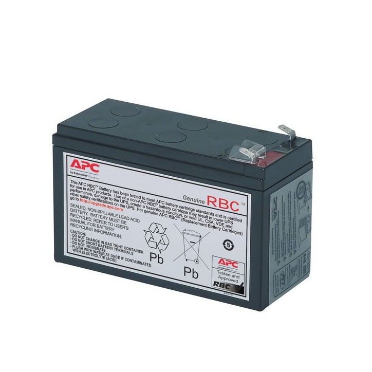 RBC17 APC Replacement Battery Cartridge 17, 108 VAh, Black RBC17 APC Replacement Battery Cartridge 17, 108 VAh, Black