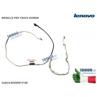 DC02001V100 Cavo Flat LCD LENOVO IdeaPad G500S G505S G510S [MODELLO TOUCH] DC02001V100