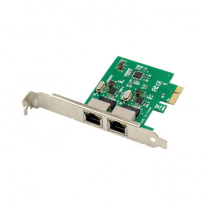 MC-PCIE-712 MC-PCIE-712 MicroConnect PCI-E 8111F Dual-RJ45 Gigabit Ethernet NIC