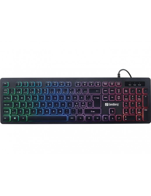 640-32 640-32 Sandberg Gamer Keyboard Stealth NORDIC Yes