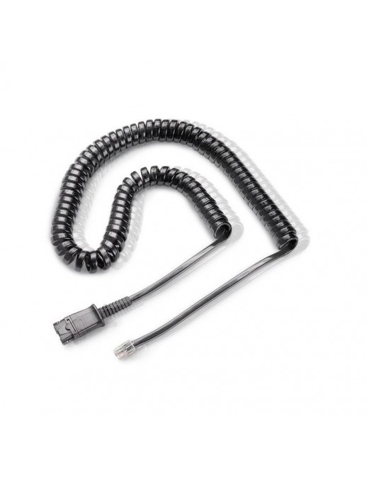 26716-01 26716-01 Poly Cable, Coil, QD-to-Modular Phone Jack (Audio Processor) 85R38AA