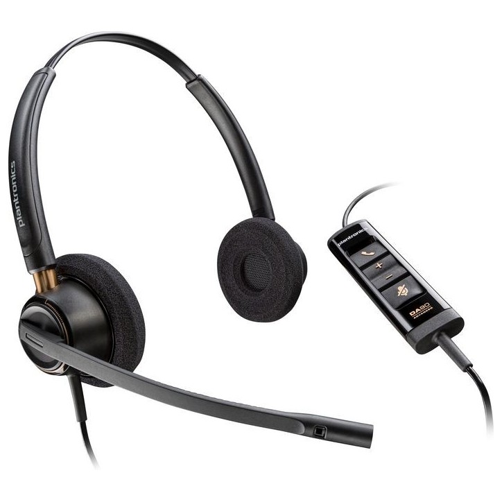 783R2AA HP EncorePro 525 Microsoft Teams Certified Stereo with USB-A Headset 218275-01 783R2AA HP EncorePro 525 Microsoft Teams Certified Stereo with USB-A Headset 218275-01