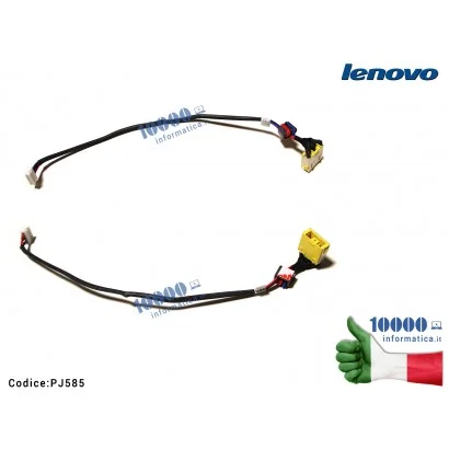 PJ585 Connettore di Alimentazione DC Power Jack PJ585 LENOVO G500