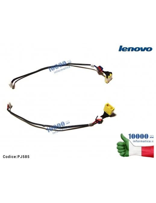 PJ585 Connettore di Alimentazione DC Power Jack PJ585 LENOVO G500