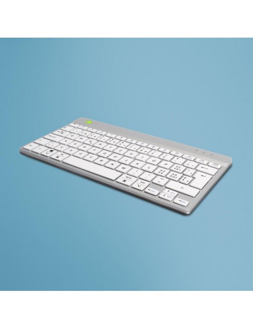 RGOCOCHWLWH RGOCOCHWLWH R-Go Tools R-Go Compact Break keyboard, QWERTZ (CH), bluetooth, white