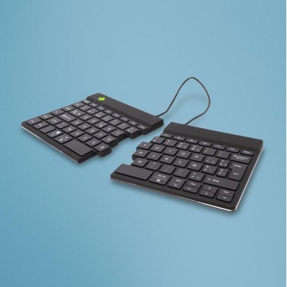 RGOSBBEWLBL RGOSBBEWLBL R-Go Tools R-Go Split Break keyboard, AZERTY (BE), bluetooth, black