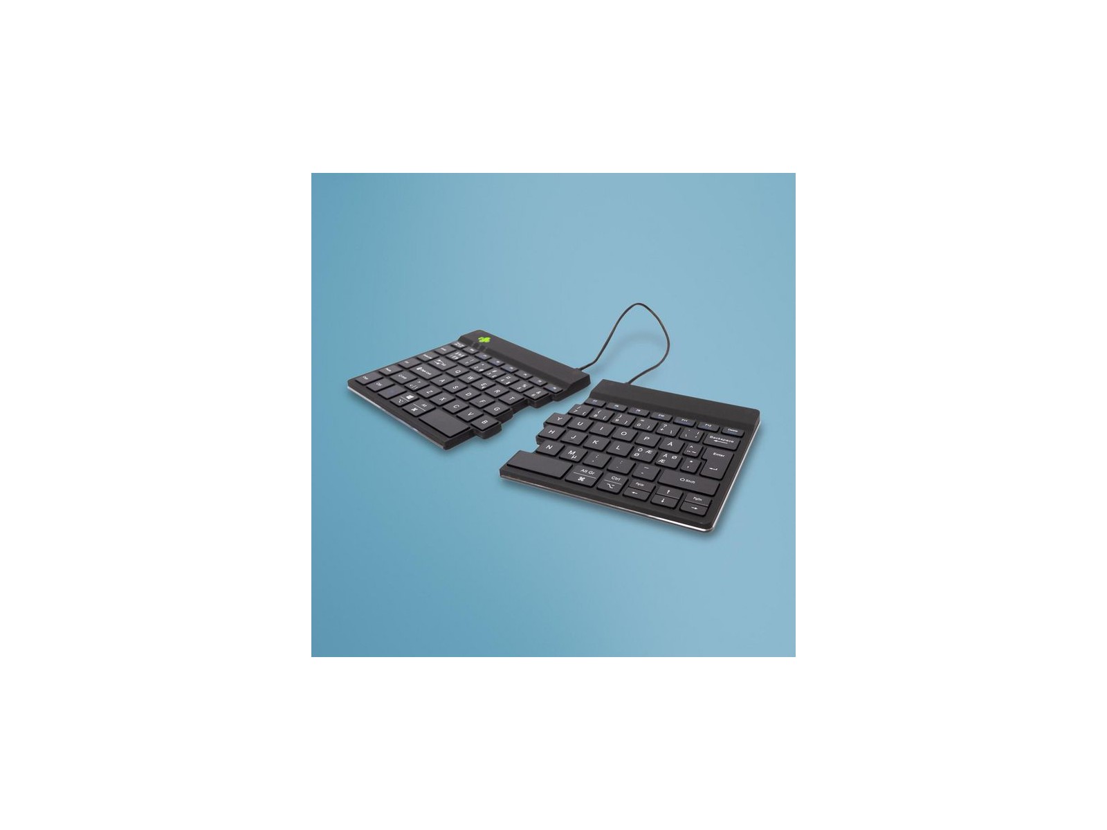 RGOSBNDWLBL RGOSBNDWLBL R-Go Split Break keyboard, QWERTY (ND), bluetooth, black