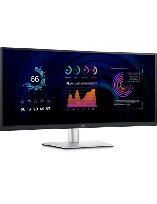 P3424WE P3424WE Dell P3424We Computer Monitor 86.7 Cm (34.1") 3440 X 1440 Pixels 4K Ultra Hd Lcd Black