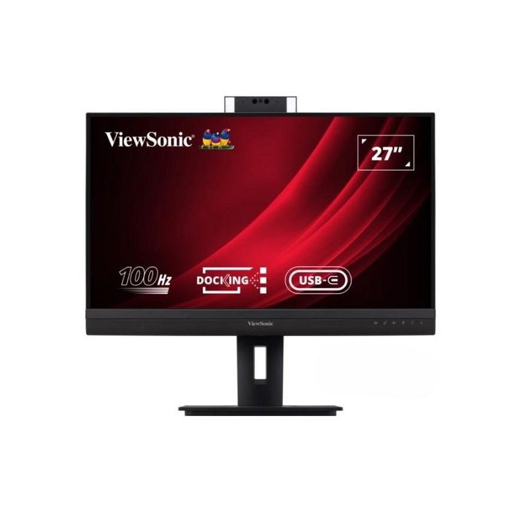 VG2757V-2K ViewSonic 27" QHD Frameless IPS Monitor with Webcam, HDMI, DipsplayPort in & out (daisy chain), USB type C (90W charg VG2757V-2K ViewSonic 27" QHD Frameless IPS Monitor with Webcam, HDMI, DipsplayPort in & out (daisy chain), USB type C (90W charg
