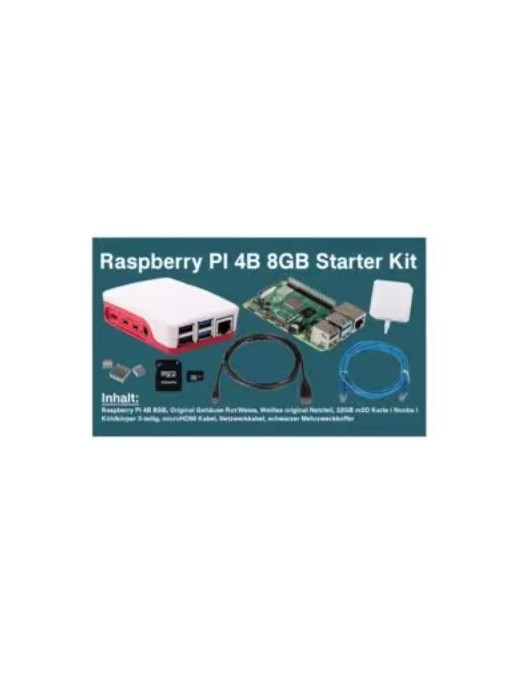 SI-RPI4B-FULL8GB SI-RPI4B-FULL8GB Raspberry Pi Consist of br1 pce Power adapter USBC br1 pcs Micro HDMI cable br1 pce patch c...