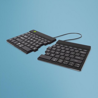 RGOSBUSWLBL RGOSBUSWLBL R-Go Tools R-Go Split Break keyboard, QWERTY (US), bluetooth, black