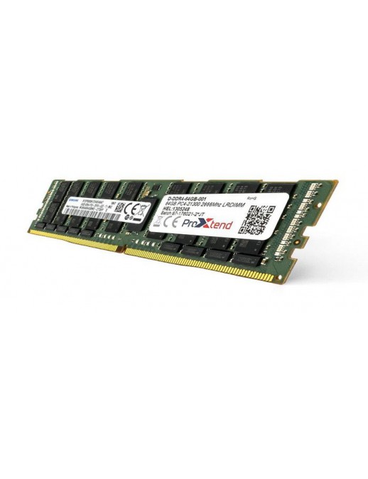 D-DDR4-64GB-001 D-DDR4-64GB-001 ProXtend 64GB DDR4 PC4-21300 2666MHz 827390
