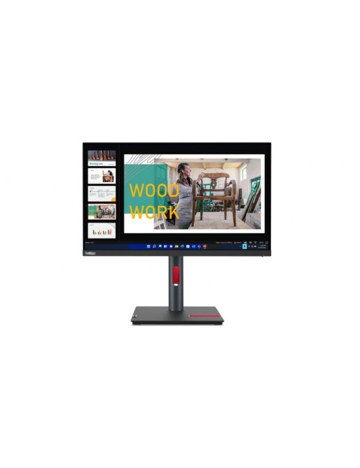 63B4GAT6EU 63B4GAT6EU Lenovo Thinkvision P24Q-30 60.5 Cm (23.8") 2560 X 1440 Pixels Quad Hd Led Black