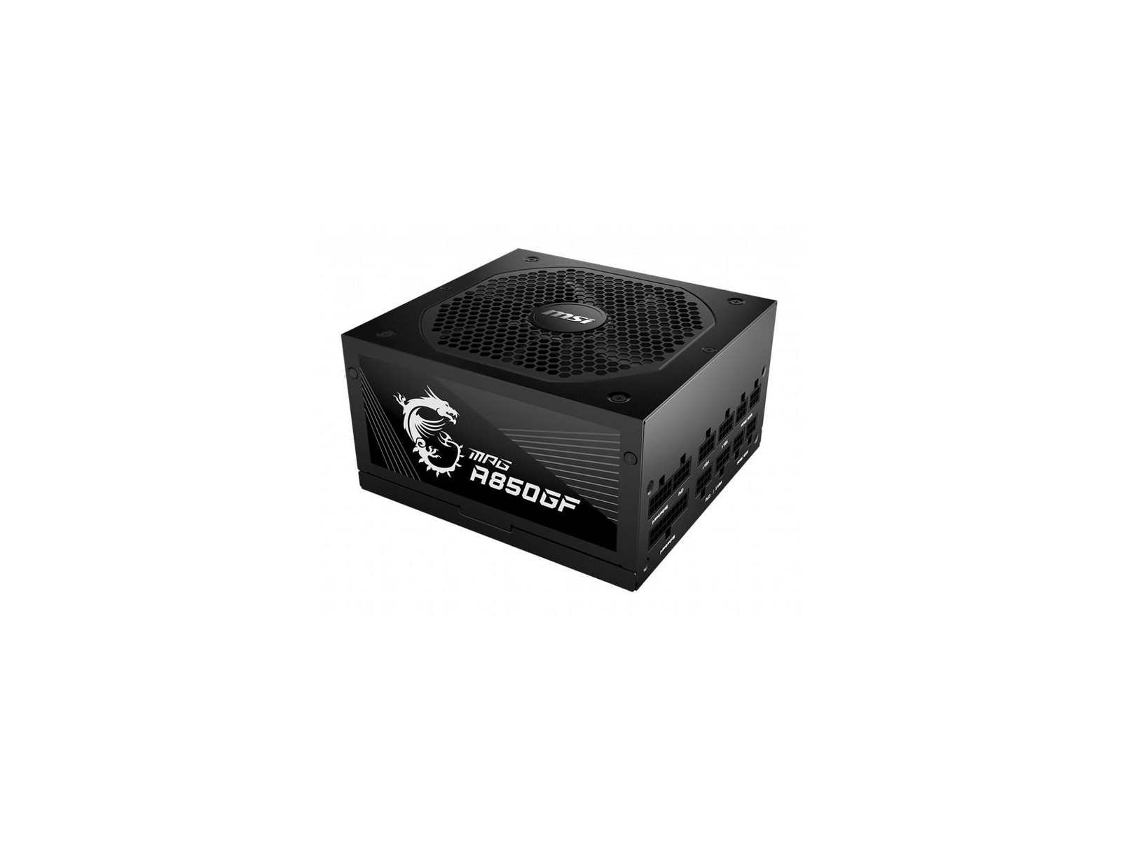 MPG A850GF MPG A850GF MSI Uk Psu '850W, 80 Plus Gold Certified, Fully Modular, 100% Japanese Capacitor, Flat Cables, Atx Powe...