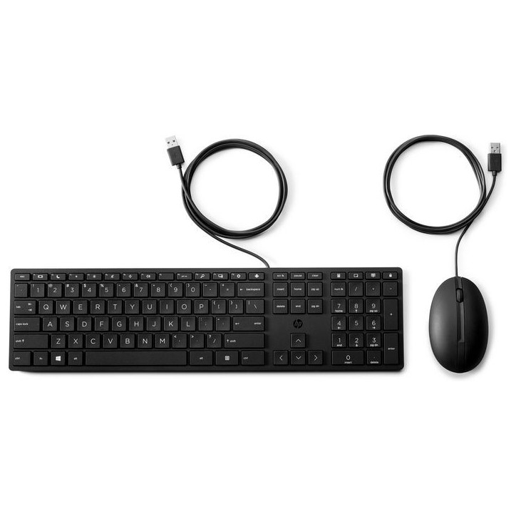 9SR36AAABU HP Wired Desktop 320MK Mouse and Keyboard UK