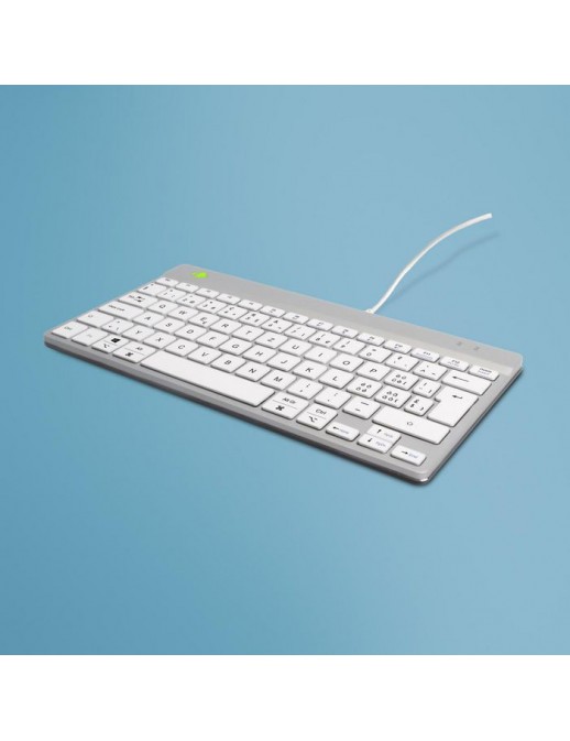 RGOCOCHWDWH RGOCOCHWDWH Compact Break ergonomic keyboard QWERTZ (CH), wired,