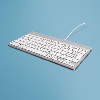 RGOCODEWDWH RGOCODEWDWH Compact Break ergonomic keyboard QWERTZ (DE), wired,