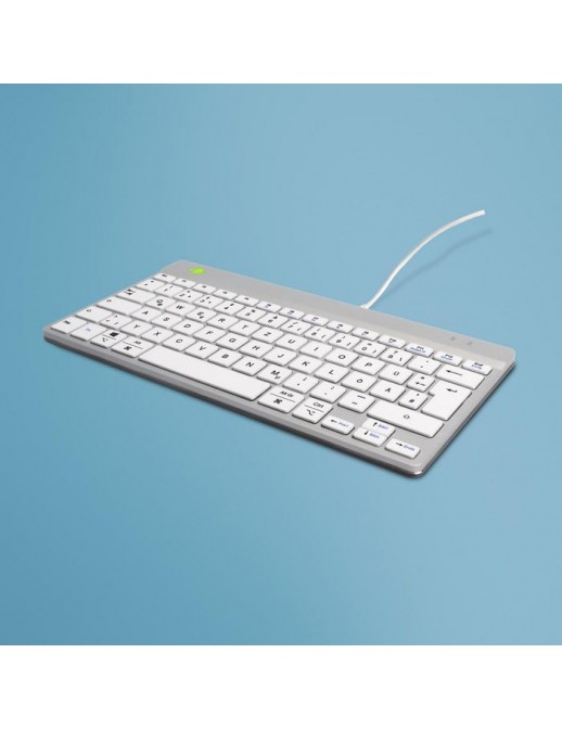 RGOCODEWDWH RGOCODEWDWH Compact Break ergonomic keyboard QWERTZ (DE), wired,
