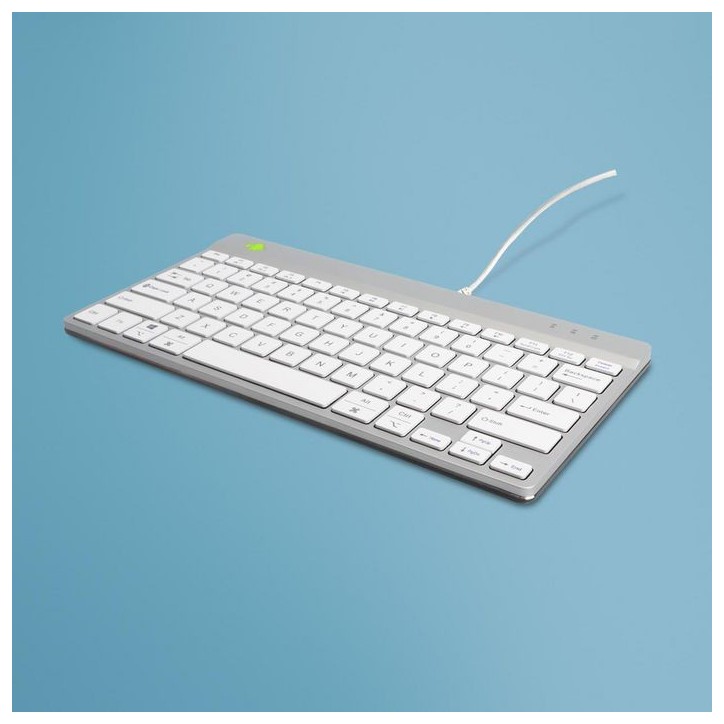 RGOCOUSWDWH Compact Break ergonomic keyboard QWERTY (US), wired,