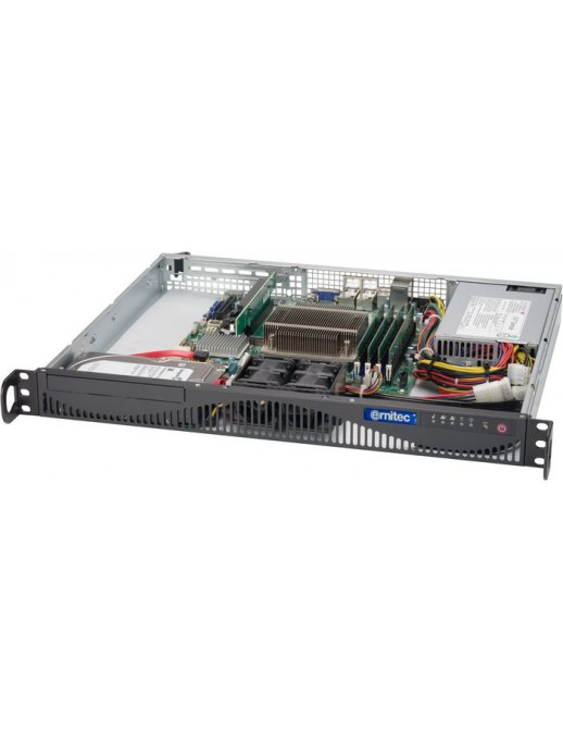 SERVER-BX-I5-16-R2F SERVER-BX-I5-16-R2F Ernitec i5-12400, 16GB, 500GB NVMe, 2x 2.5GbE, IPMI, 1x 350W, Windows 11 Pro