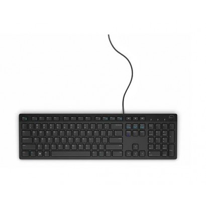 2V16M 2V16M Dell KB216 USB Wired Keyboard, Black, BB, Rusty, FR, Win 11 Primax, EMEA