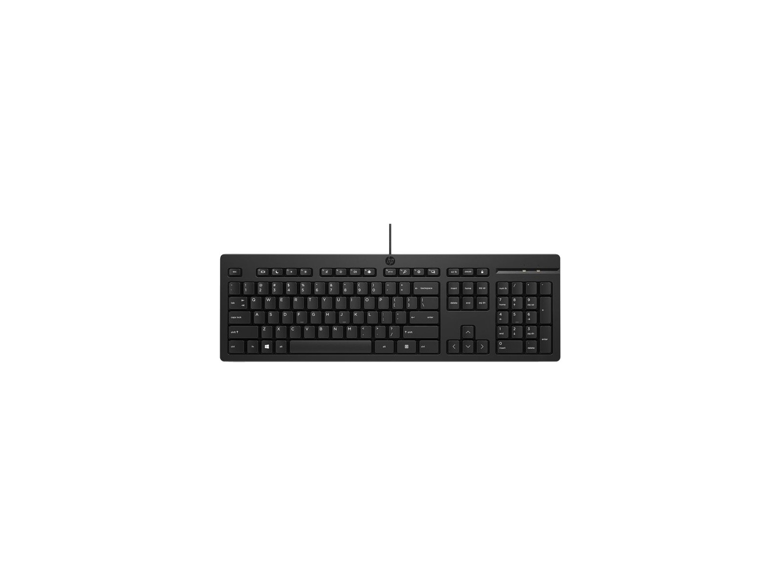 266C9AA#UUZ 266C9AAUUZ HP 125 Wired Keyboard Swiss