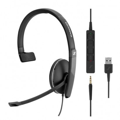 508316 508316 EPOS Monaural, 115 dB SPL, 3.5 mm, detachable USB cable, noise-cancelling microphone