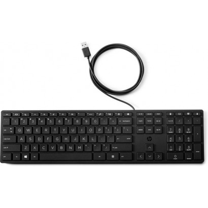 9SR37AA#ABB 9SR37AAABB HP 320K WD KEYBOARD EUROPE 320K, Full-size (100%), USB, Used for all EU countries