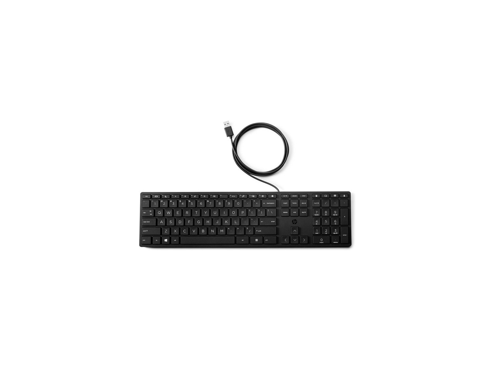 9SR37AA#ABB 9SR37AAABB HP 320K WD KEYBOARD EUROPE 320K, Full-size (100%), USB, Used for all EU countries