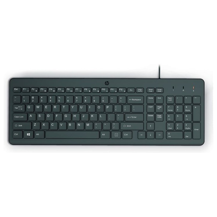 664R5AAABB HP 150 Wired Keyboard Euro INT 664R5AAABB HP 150 Wired Keyboard Euro INT